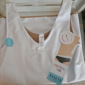 Assets by Spanx Reversible Tank Top Med NWT